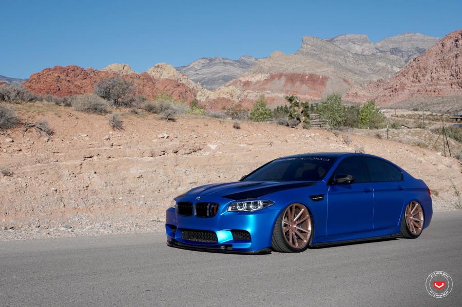  BMW M5 on Vossen Wheels (CG-203) 2017 года  (фото 20 из 24)